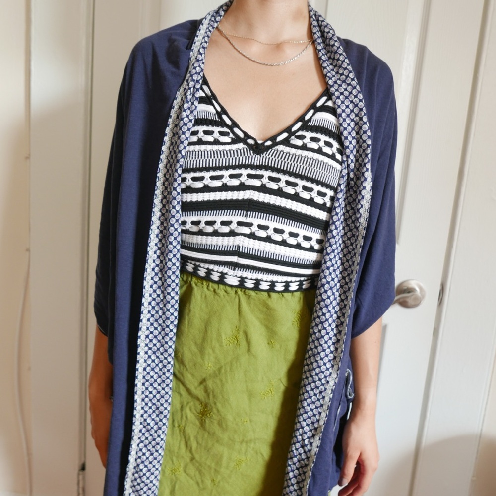 Casual Lucky Brand Reversible Kimono Cover